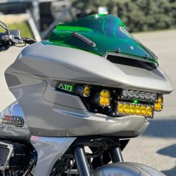 画像2: 2023年以降新型ロードグライド用 Baja Designs LP6ロックライトアップグレードキット