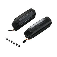 フィラーパネル LED ウインカー&テールライト スモークレンズ 2024年以降用