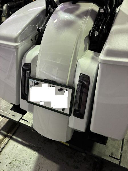 画像2: フィラーパネル LED ウインカー&テールライト スモークレンズ 2024年以降用 (2)