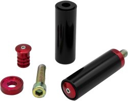 画像2: EXTREME CRASH BARS アルマイトカラーOPマウント ダイナ/M8ソフテイル用