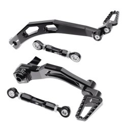 画像1: SX3 フットコントロールキット M8ソフテイル用