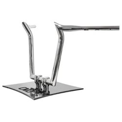 画像3: CMC ELEV8 ハンドル 16インチ 2025年以降のソフテイル用 ブラック/クローム