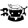 画像2: SHARK DEMON LEDヘッドライトキット 2023.5年以降ロードグライド用　 (2)