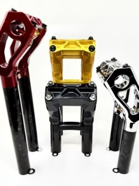 画像4: ダイヤモンドバックプルバックライザー フォージドカーボンレッグ (4)