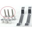 画像2: サドルマン シーシーバーパッド固定用ARPボルト3本セット (2)