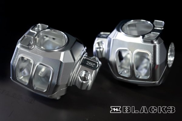 画像4: ビレットスイッチハウジングセット 23.5年ツーリングモデル新型ハンドルコントロール用 (4)