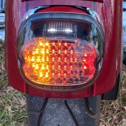 画像1: Custom Dynamics)ロープロファイルウインカー内蔵LEDテールライト