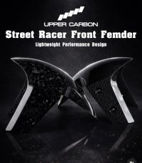 Upper carbon プラチナムシリーズ ストリートレーサー フロントフェンダー