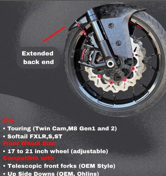 画像2: Upper carbon プラチナムシリーズ ストリートレーサー フロントフェンダー (2)