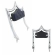 画像4: CMC エル・レイ トライク用 デタッチャブルバックレスト クローム (4)