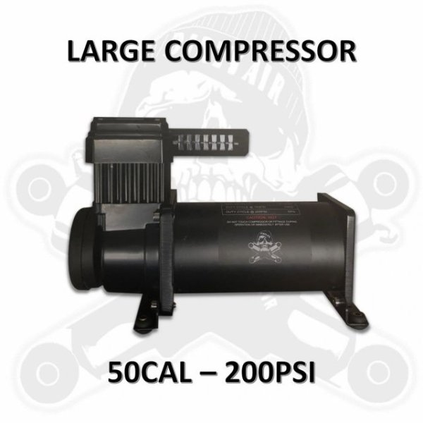 画像1: DIRTY AIR ラージコンプレッサー 50CAL 200PSI (1)