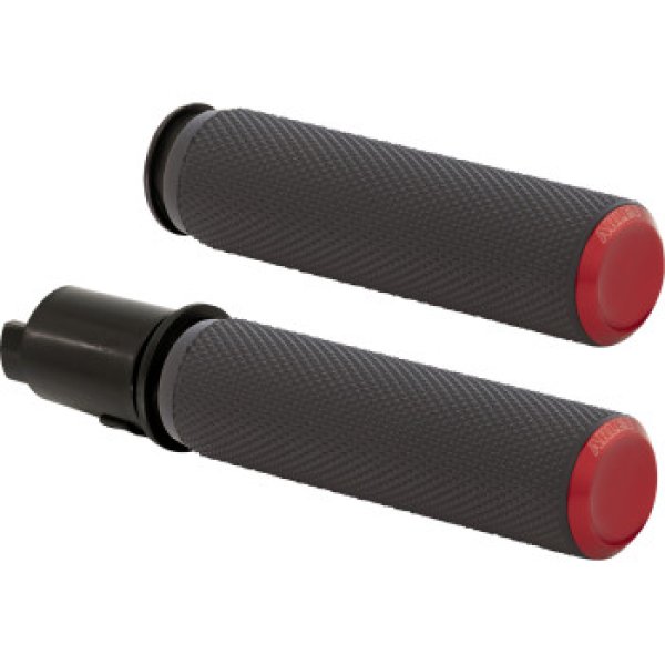 画像1: NESS KNURLED グリップ レッド (1)
