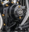 画像1: M8カムカバー用チタン製12ポイントボルトキット 全3色 (1)