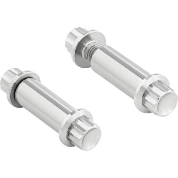 画像2: 12ポイント・フットペグ用チタン製ボルトキット 全3色 (2)