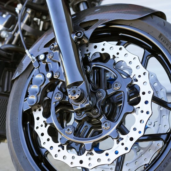 画像2: ホールショットフロントアクスルキット ツーリングモデル用全3色 (2)