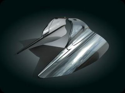 画像2: クリアキン 1316 サドルシールド ヒートガード ミラースモーク 2009年以降のツーリングモデル用