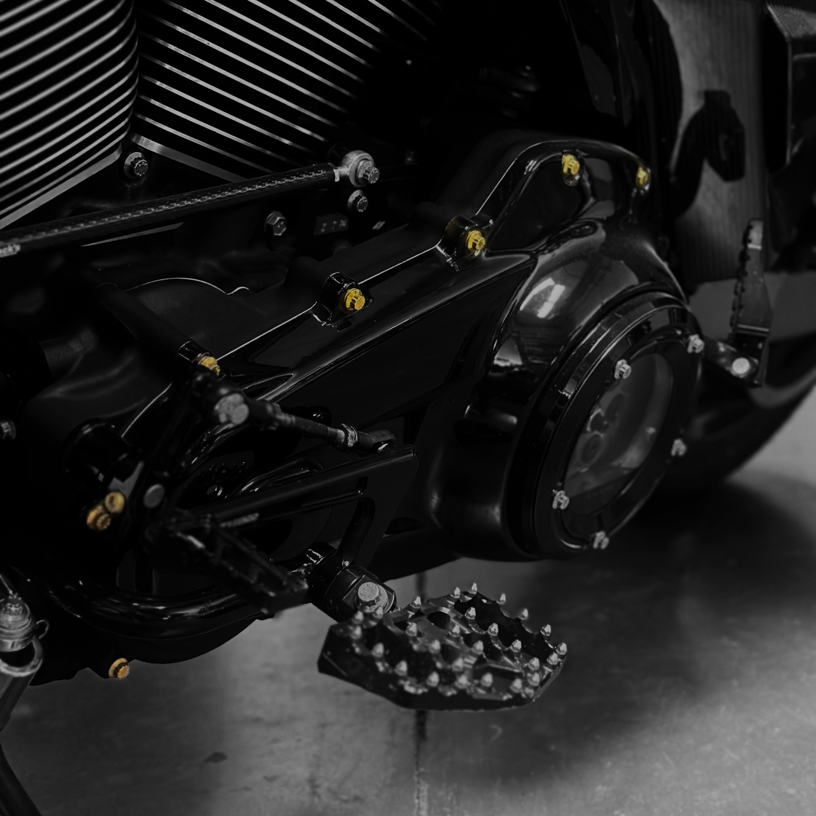 プライマリーケースARPボルトM8ツーリングモデル用