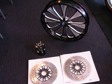 Sinister 8 Billet Wheel  　コントラストカット