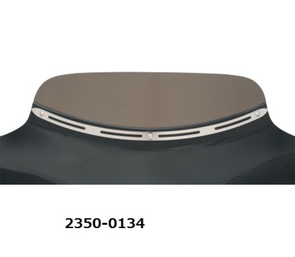 画像4: メンフィスシェード バットウイング フェアリング専用シールドトリム ポリッシュシリーズ (4)