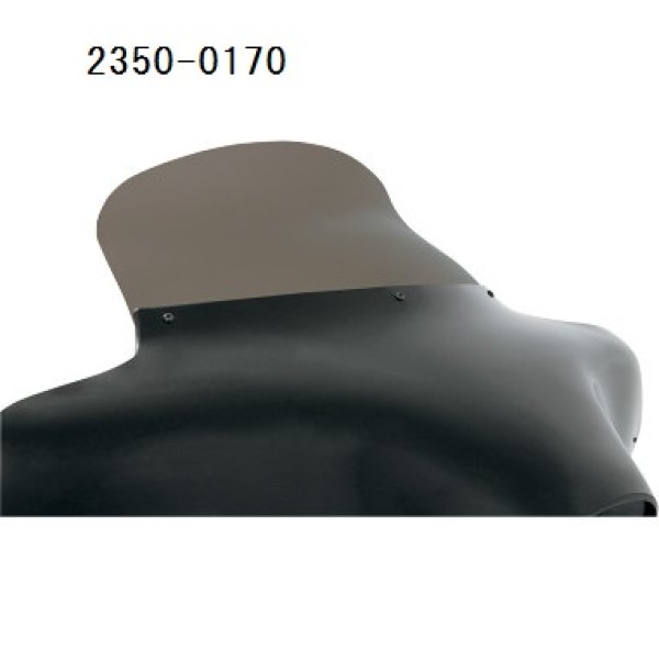 画像2: メンフィスシェード バットウイング専用 9インチスポイラーシールド  (2)