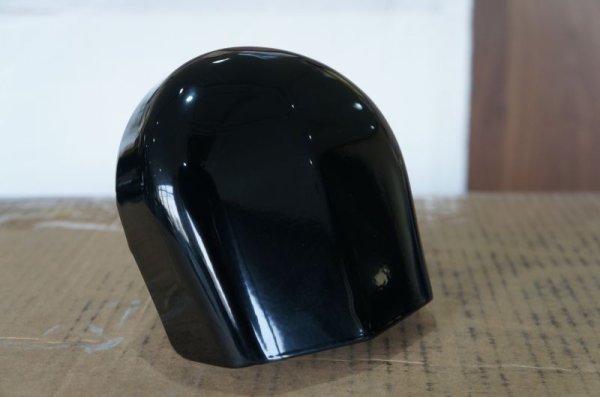 画像2: 93-2018 グロスブラックホーンカバー (2)