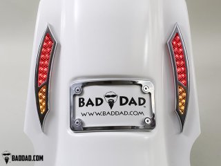 バッドダッド BadDad 992シフトリンケージ クローム/ブラックシフター