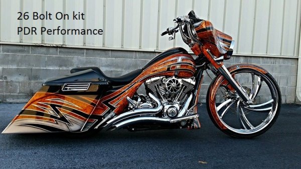 画像2: Bolt on 26"トリプルキット 09-2013年用 (2)