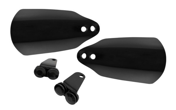 画像3: メンフィスシェード ハンドガード 96-03 スポーツスター用 クリア/ブラック (3)