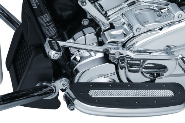 画像2:  Precision フロントフレーム ロワーカバー M8ツーリング用  (2)