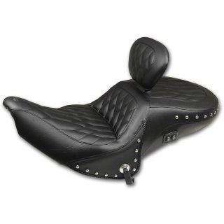Deluxe ツーリングシートバックレスト付き カスタムシート 2023