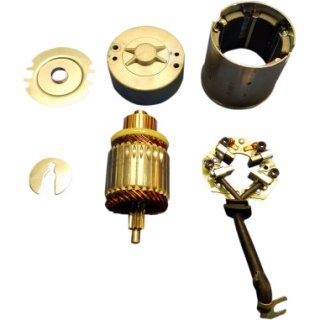 新品 ハーレートライク リバースモーター 修理部品 ブラシ アマチュア HD純正トライク用バックモーター用ブラッシリビルトキット BAGGER