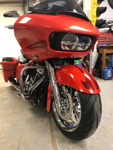 画像4: 2015年以降のFLTR用調整式カウルマウントキット(ストック車両用) (4)