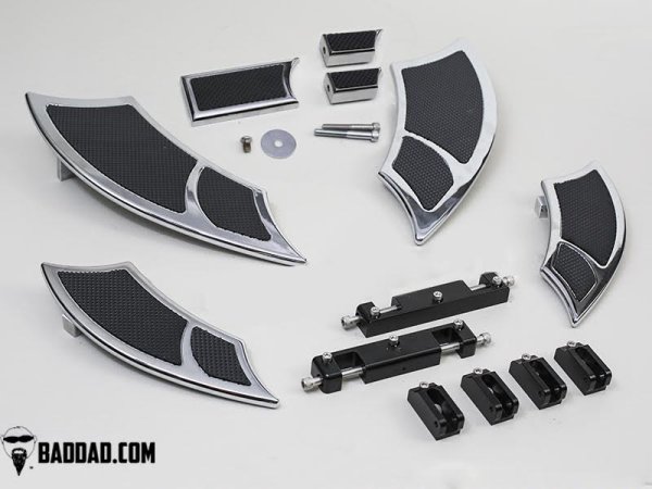 画像2: バッドダッド BadDad 992シリーズフロアボード&パッセンジャーボードキット (2)