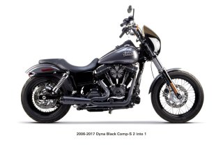 ツーブラザーズレーシングターンアウトショーティーマフラー　06〜17年式ダイナ用 ツーブラザーズレーシングターンアウトショーティーマフラー 06