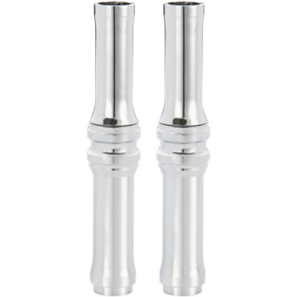 画像3: Ness 10-Gauge プッシュロッドカバー M8用 クローム/コントラスト (3)