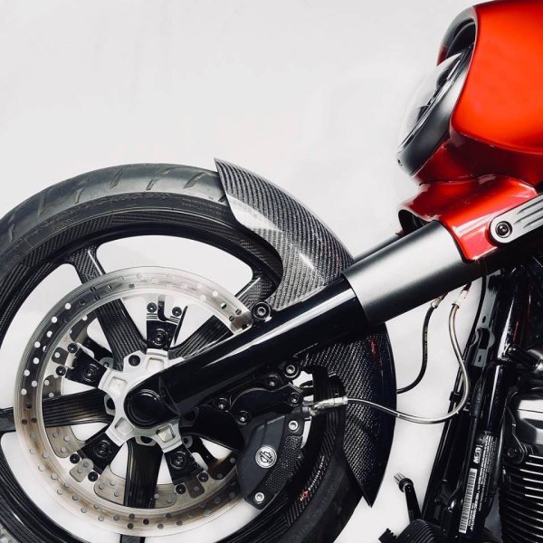 画像3: Hofmann Designs カーボン ショートフェンダー 19/21インチ用 (3)