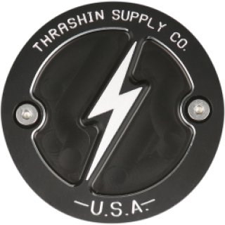 Thrashin Supply OG 5 Hole ダービーカバー M8ソフテイル用 THRASHIN 