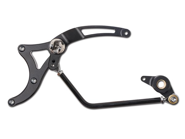 画像8: Performance Machine M8ツーリングモデル用 ミッドコントロールキット ブラック/ゴールド (8)