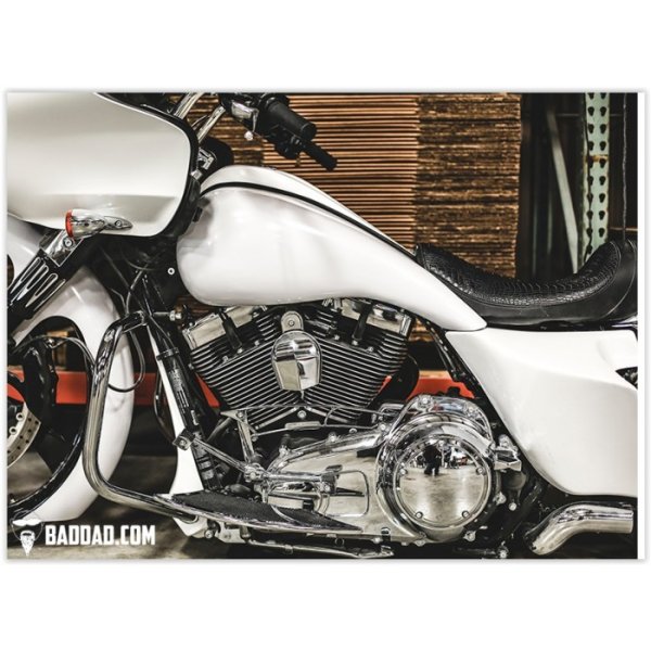 画像2: BADDAD Competitionタンクカバー 2008年以降ツーリング用(サイドライン無し) (2)