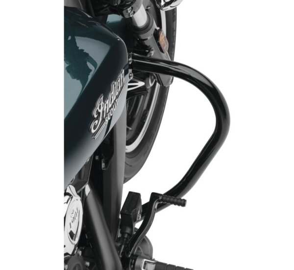 画像2: Cobra V-Bar ハイウェイバー  スカウト用 ブラック/クローム (2)