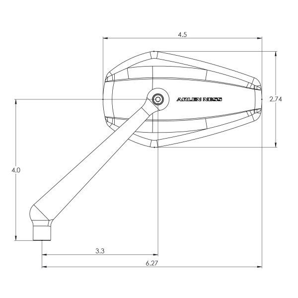 画像4: ミニストッカーミラー ブラック (4)