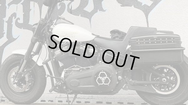 画像9: FXRPスタイルサドルバック M8ソフテイル用 (9)