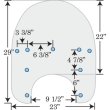 画像2: メンフィスシェード ロードキング/FLHR 21インチ純正交換用シールド (2)