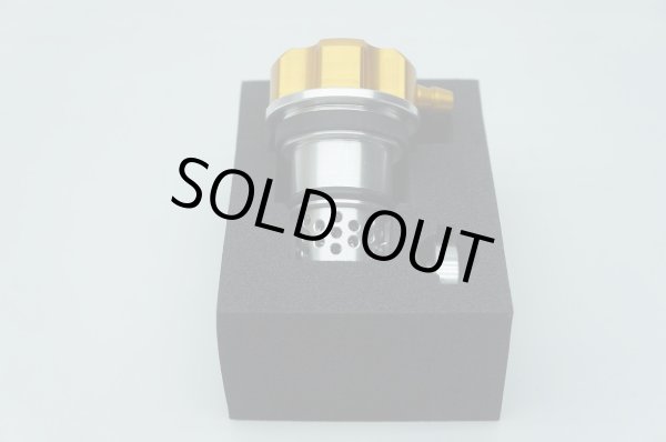 画像2: SBDバルブ 内圧調整機能付きオイルキャップ M8ツーリング用 ゴールド (2)