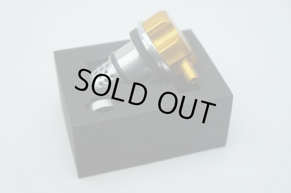 画像1: SBDバルブ 内圧調整機能付きオイルキャップ M8ツーリング用 ゴールド (1)