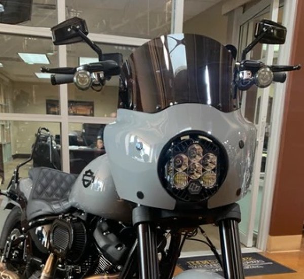 画像2: Baja Designs LP6 Pro LED ライトマウント FXLRS用(メンフィスロードウォリアーカウル装着車専用) (2)