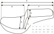 画像2: LS （フロント）STEP-UP ステップアップ シート チーフ/チーフボバー用 ブラウン (2)