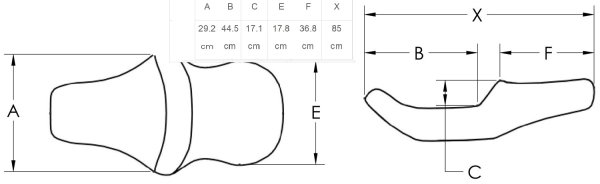 画像2: タックロール&LSリア ステップアップ シート チーフテンシリーズ用 ブラウン (2)