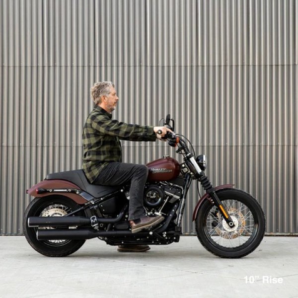 画像7: BILTWELL MURDOCK OS 1-1/8インチハンドル用 10インチプルバックライザー (7)