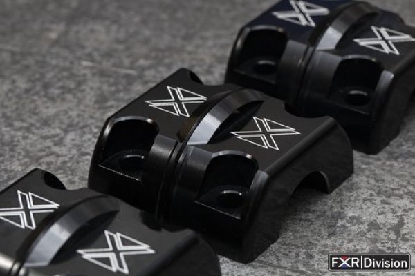 画像2: FXR DIVISION プロシリーズハンドルクランプ BLACK ARP 12 ポイントボルト (2)
